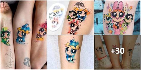 tatuajes de las chicas superpoderosas|Ideas de tatuajes de las Chicas Superpoderosas